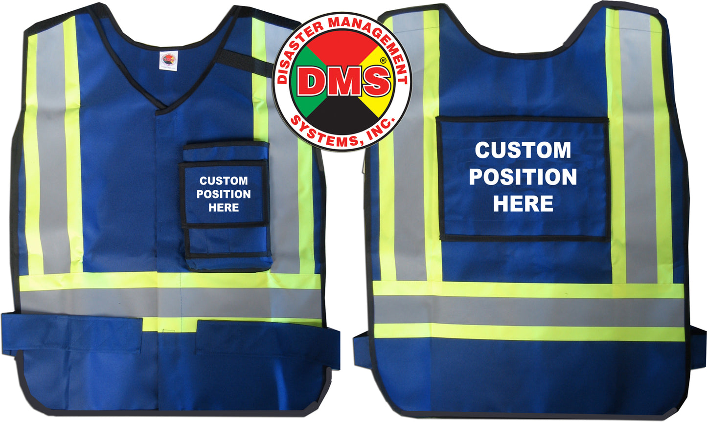 Dynamic Vest in Assorted Colors (Includes custom imprinted front & back placard)