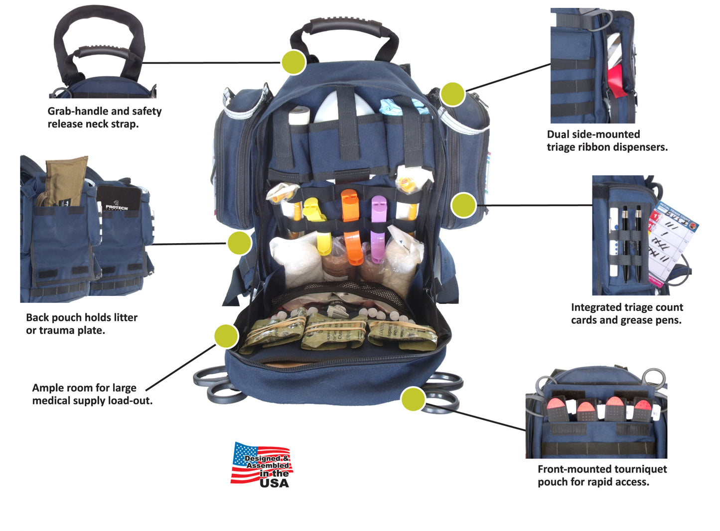 Tactical Triage Chest Pack