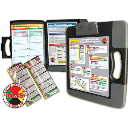 Fire REHAB Accountability System + Vest & Flag Kit