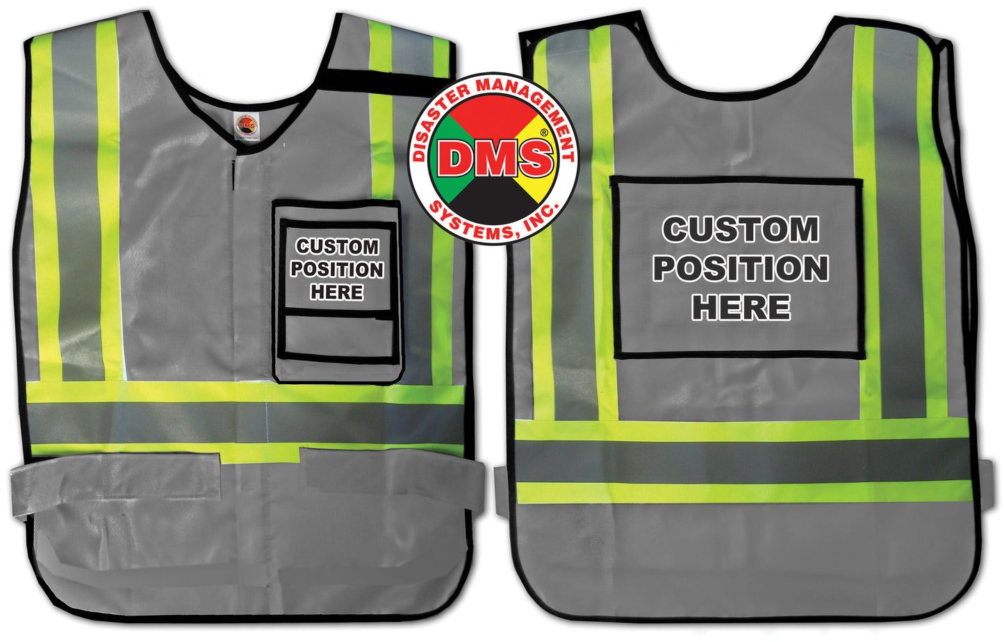 Dynamic Vest in Assorted Colors (Includes custom imprinted front & back placard)