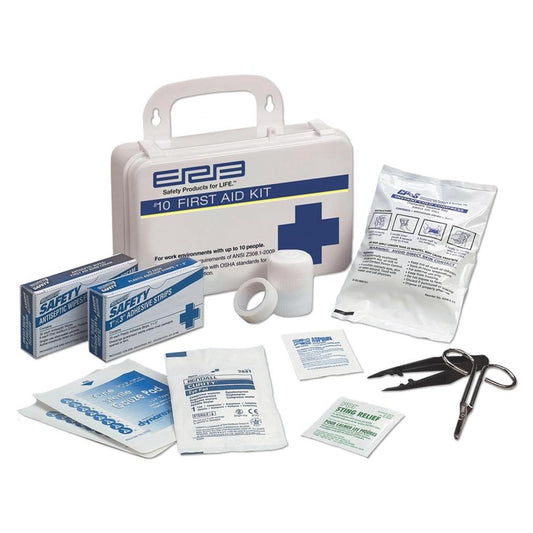 ERB by Delta Plus 17310 10 Person ANSI First Aid Kit