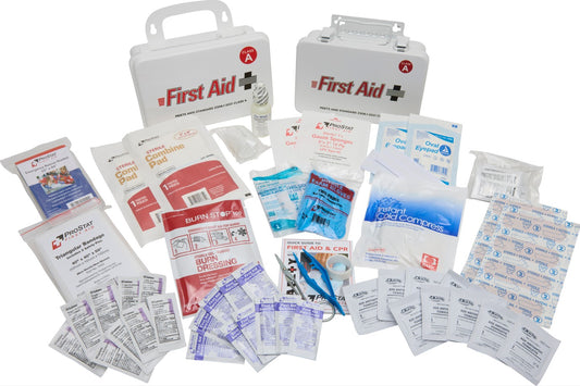 10 Person First Aid Kit - ANSI Class A 2021 (Shortened Shelf Life)