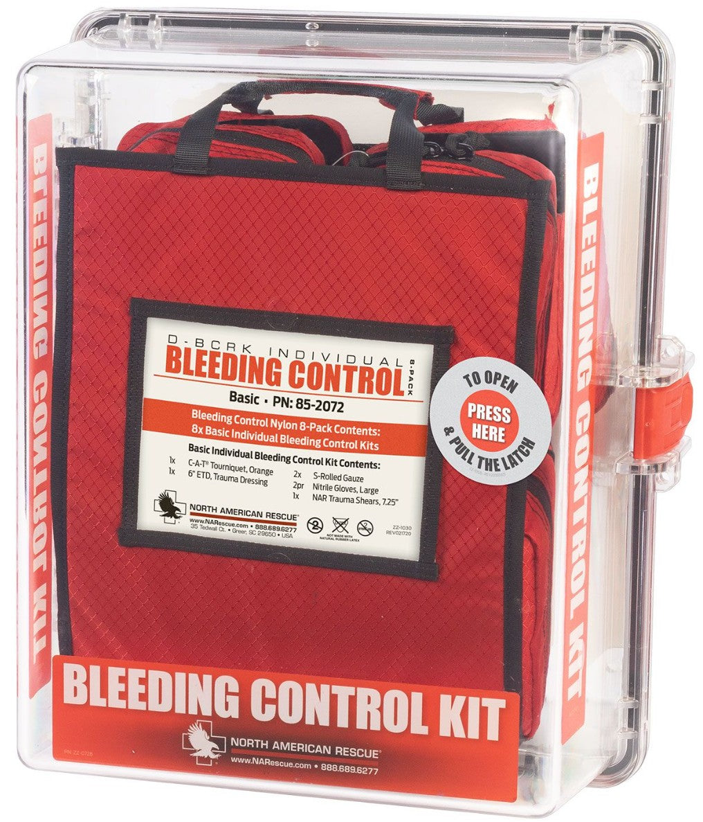 NAR D-BCRK Station with 8 Nylon Basic Individual Bleed Control Kits