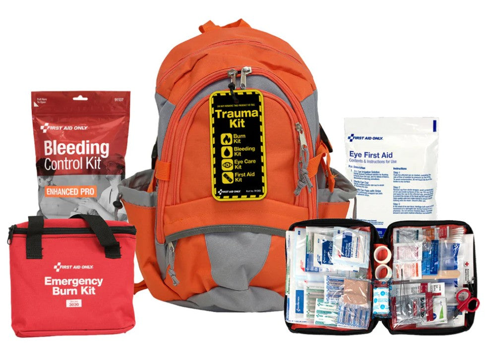 First Aid Only Trauma Backpack Kit