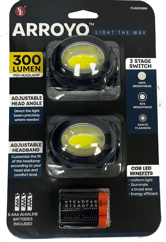 Sona Headlamp - 300 Lumen, Set of 2