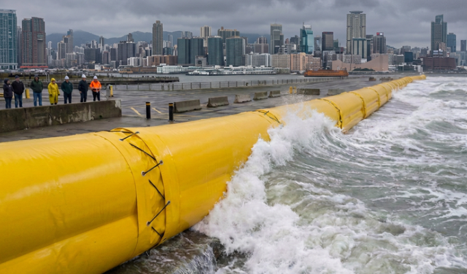 Guppy MAX Heavy Duty Water Filled Flood Barrier