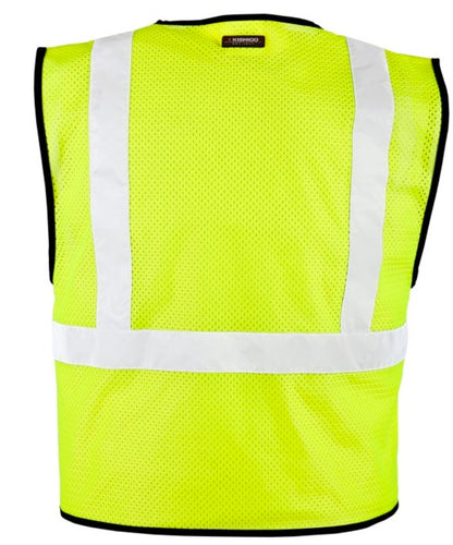 Economy Mesh Vest ANSI/ISEA 107-2020 Class 2 Type R Lime L-XL