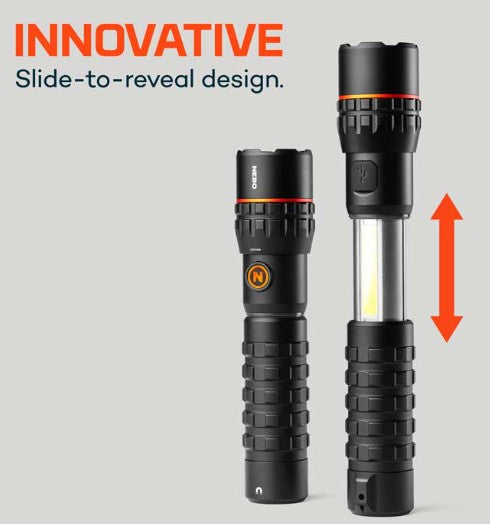NEBO Slyde King 100 Lumen Rechargeable Flashlight