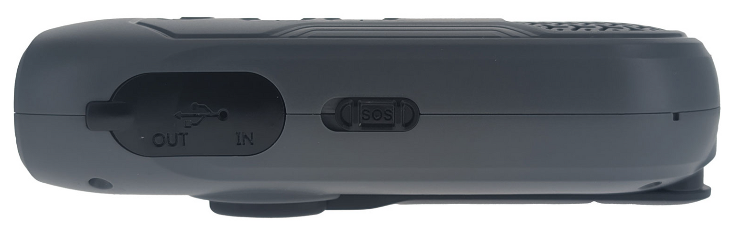 Sona FL3135A-12 4-IN-1 Rechargeable Dynamo AM/FM Radio, Power Bank, Flashlight