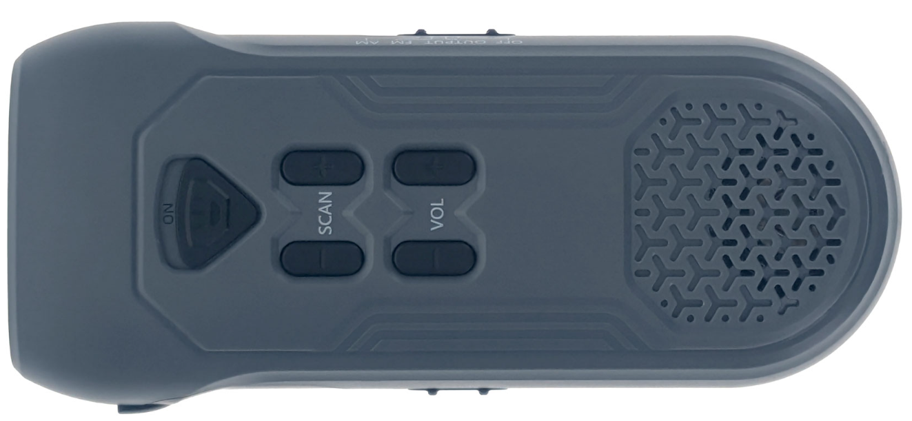 Sona FL3135A-12 4-IN-1 Rechargeable Dynamo AM/FM Radio, Power Bank, Flashlight