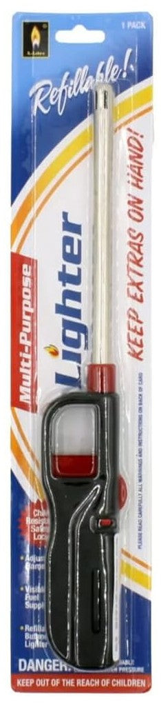 Butane Lighter - Refillable, Child Resistant