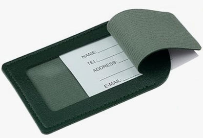 Green Luggage Tag