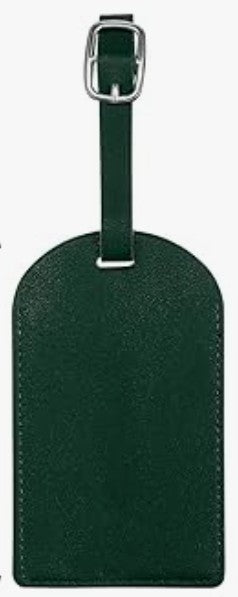 Green Luggage Tag