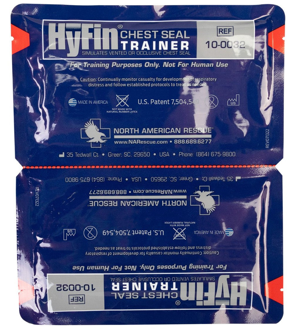 HyFin® Chest Seal Trainer - Twin Pack