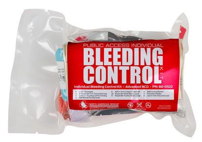 NAR Individual Bleeding Control Kit - Advanced BCD, Vacuum Sealed