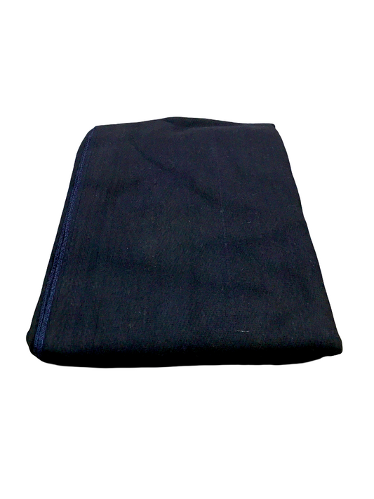 Wool Blanket Navy 62’ x 80”