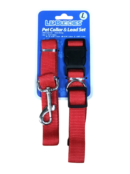 Pet Collar and Lead Set