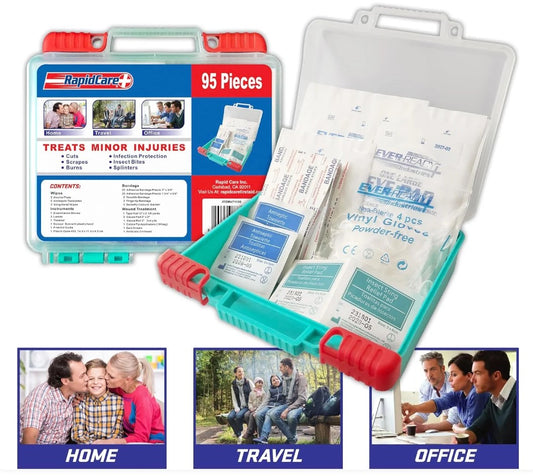 Rapid Care 95 Piece First Aid Kit