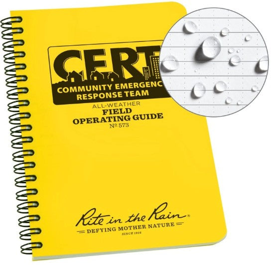 Rite in the Rain - CERT Field Operating Guide