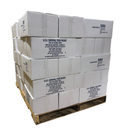 SOS 2400 Calorie Emergency Food Bars - Pallet of 2,000