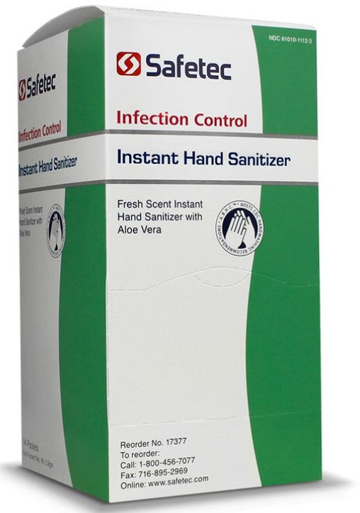 Safetec® Instant Hand Sanitizer .9g