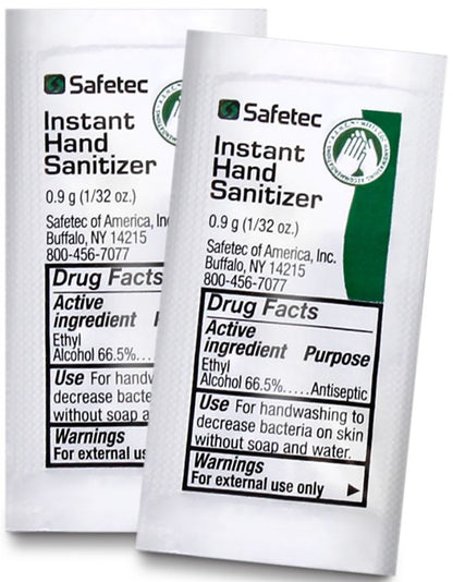 Safetec® Instant Hand Sanitizer .9g