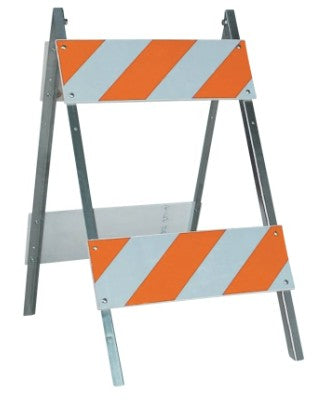 45" Type II Reflective Barricade — Double Panel