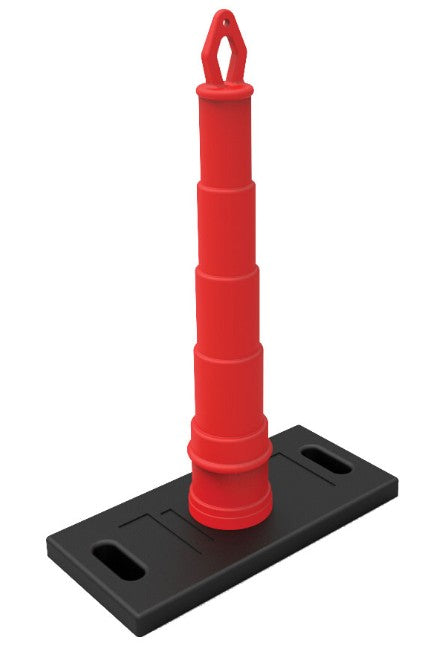 39" Perimeter Marker Stanchion — OSHA Compliant