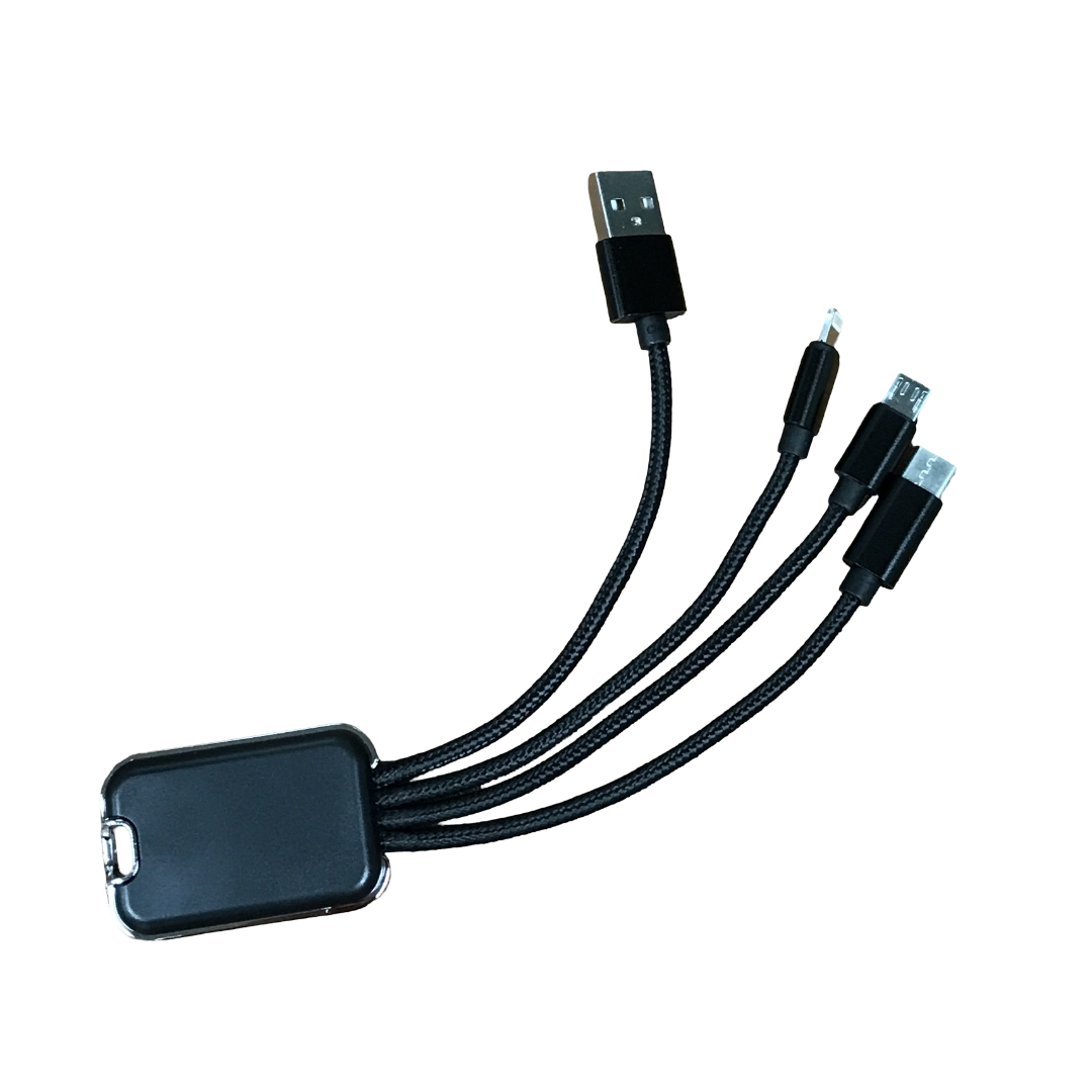 4-in-1 Emergency Charging Cable
