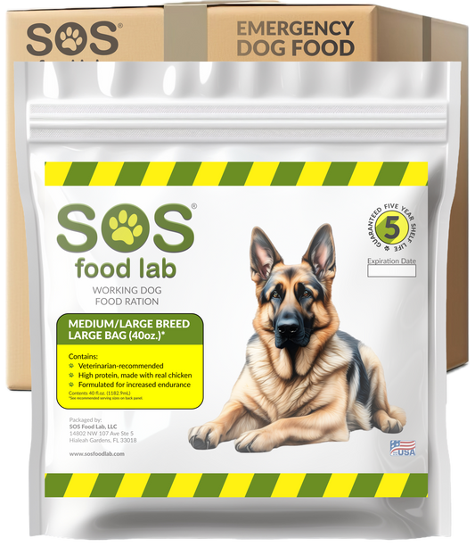 Emergency Dog Food - 40 oz. Bag