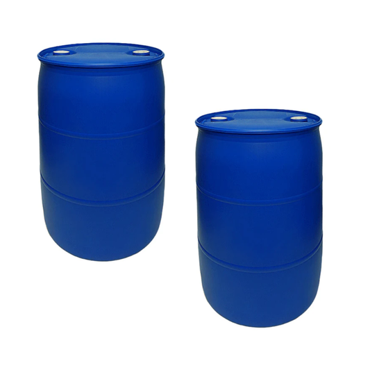 55 Gallon Water Storage Barrel Bundle - 2 Pack