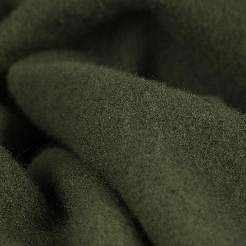 60% Green Wool Blanket - 60” x 80”