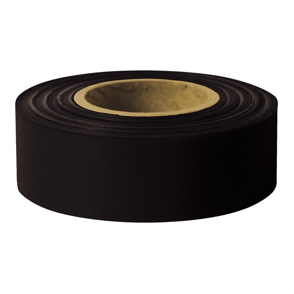 Flagging Tape Roll - 300ft Yellow/Black Stripes, 2mil Thick, 1 Inch Wide Survey Marking Ribbon