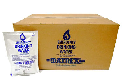 Datrex Emergency Drinking Water 4.227 oz (125 ml) Pouch