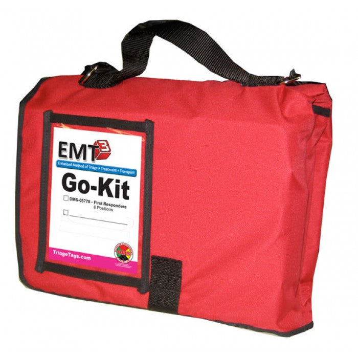 EMT3® - 8 Position MCI Go-Kit - First Responder