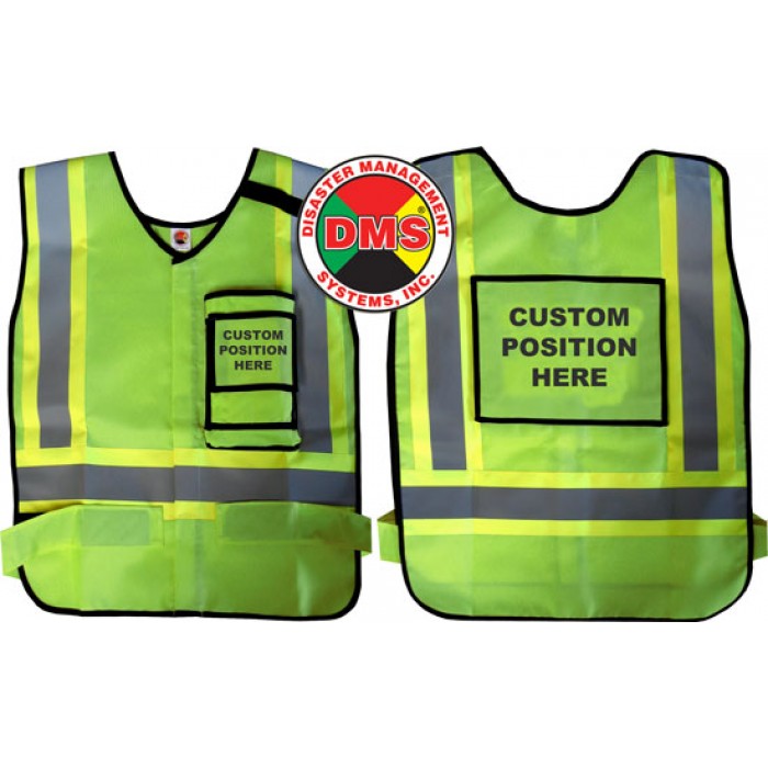 Dynamic Vest in Assorted Colors (Includes custom imprinted front & back placard)