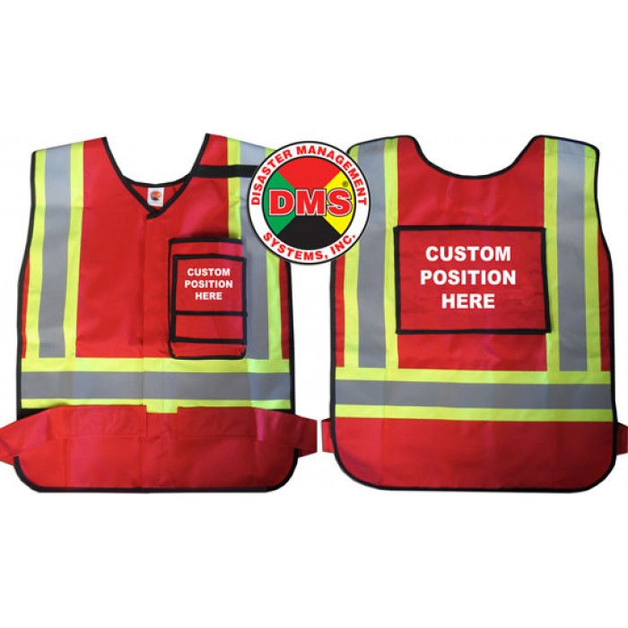 Dynamic Vest in Assorted Colors (Includes custom imprinted front & back placard)