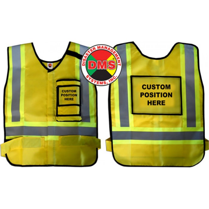 Dynamic Vest in Assorted Colors (Includes custom imprinted front & back placard)