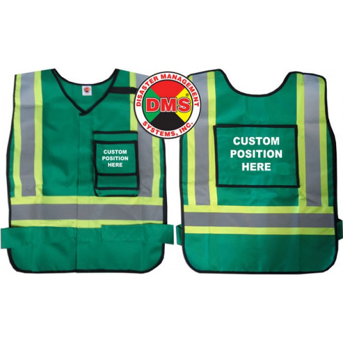 Dynamic Vest in Assorted Colors (Includes custom imprinted front & back placard)