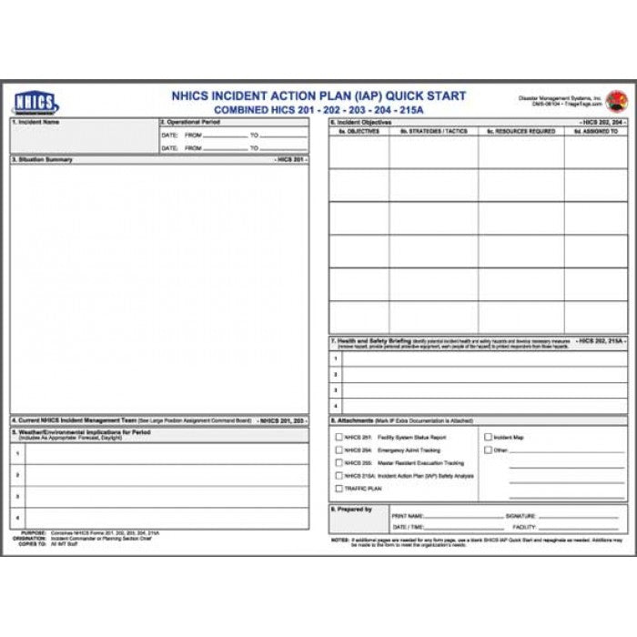 NHICS Nursing Home Incident Command Toolkit Package