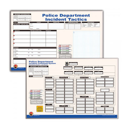 police ics command board set