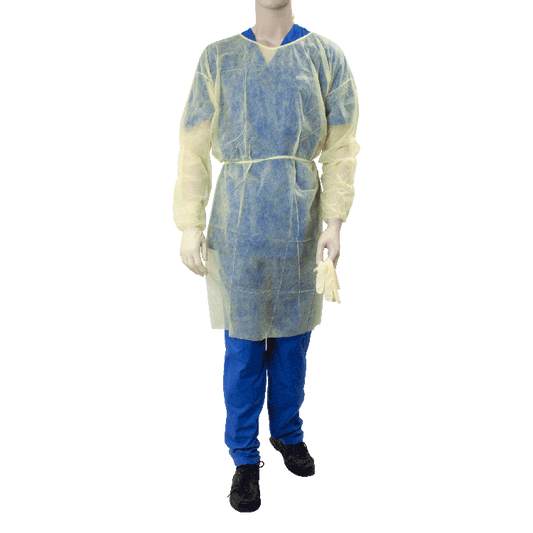Dynarex 2141 Fluid-Resistant Isolation Gown