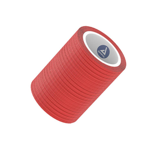 Dynarex 3277 2" Sensi-Wrap Self-Adherent Bandage - Red