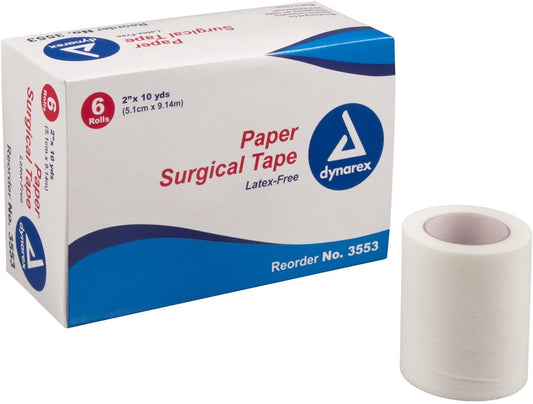 Dynarex 3553 2" paper surgical tape