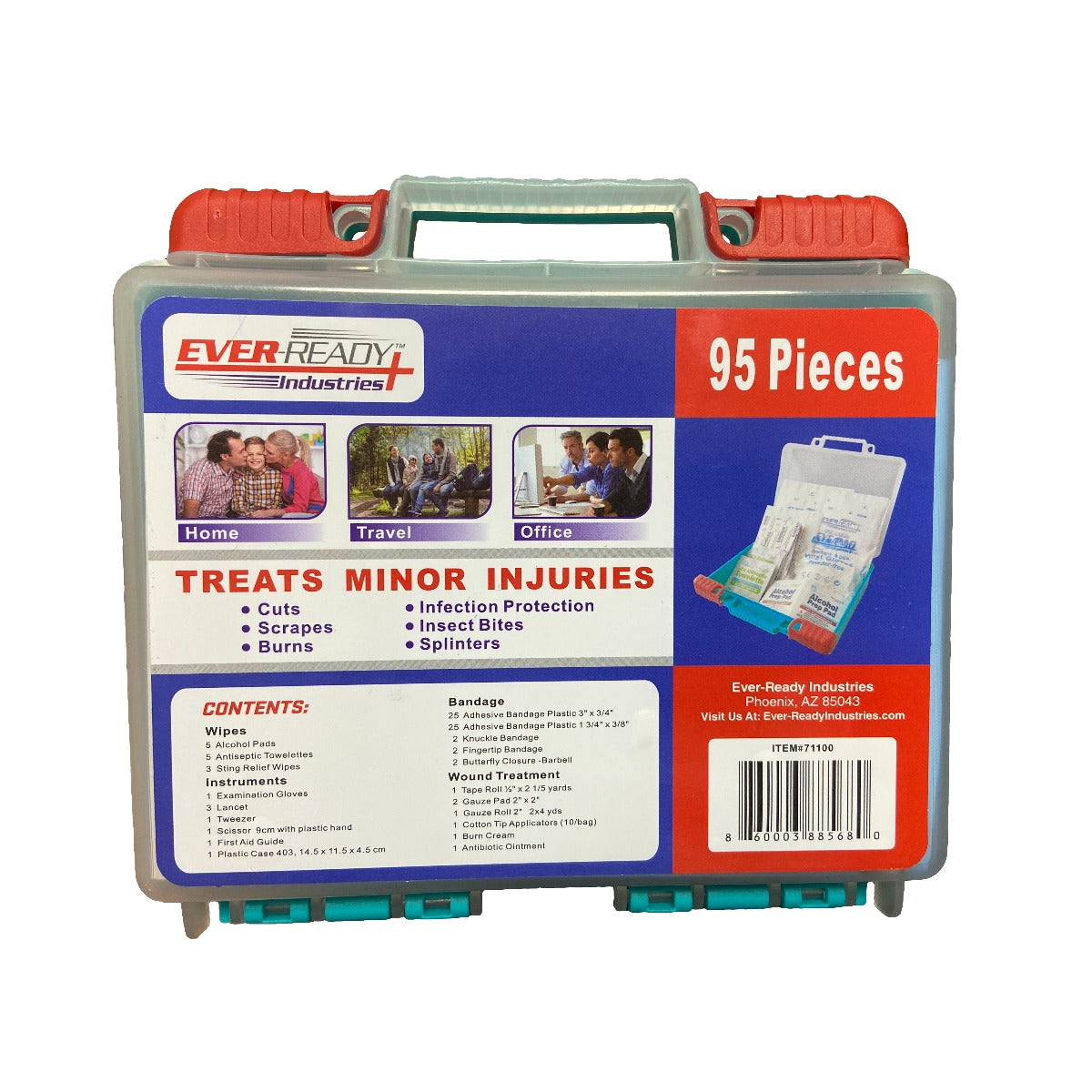 ever ready 95 piece first aid kit