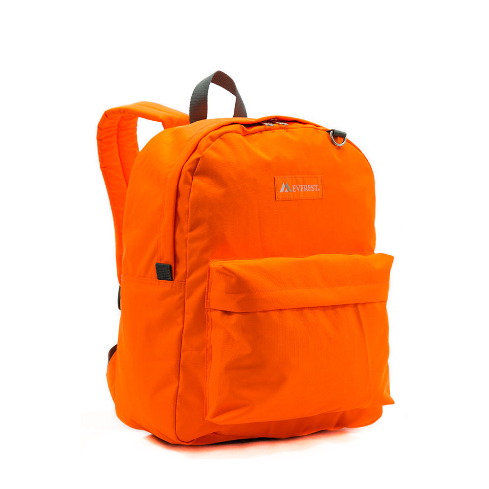 Everest 2045cr Classic Backpack in tangerine orange