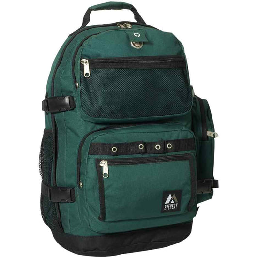 Everest 3045R oversized green backpack