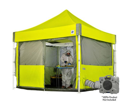 medical pop up tent E-Z UP Emergency Medical Containment Cube