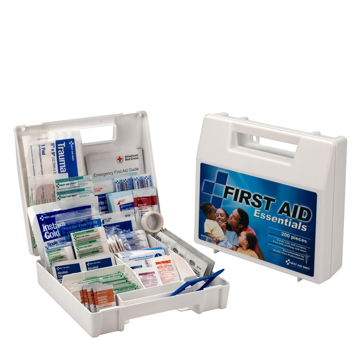 First Aid Only FAO134 - 200 Piece First Aid Kit