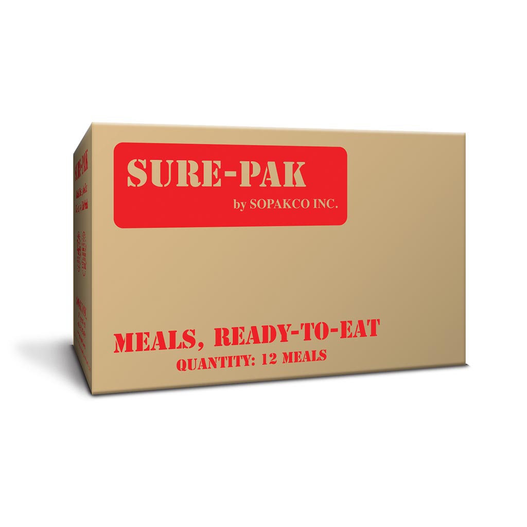 Case of Sure-Pak Meals Ready-to-Eat